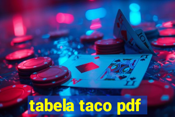 tabela taco pdf