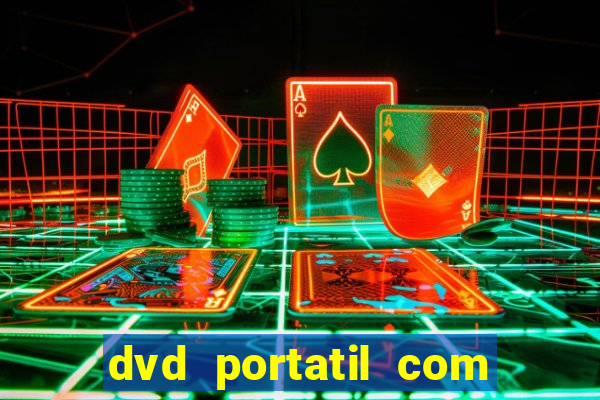 dvd portatil com tv digital