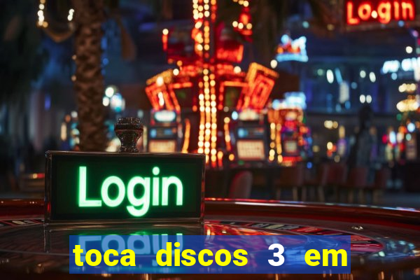 toca discos 3 em 1 antigo