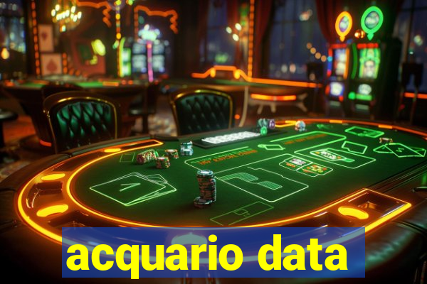 acquario data