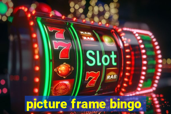 picture frame bingo