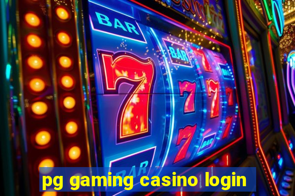 pg gaming casino login