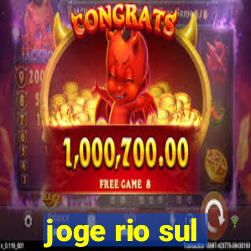 joge rio sul